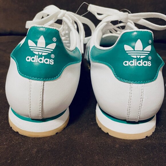 2011 Vintage Adidas Originals ROM White Twilight Green G44863 Sneaker Mens 12 US - Picture 4 of 7